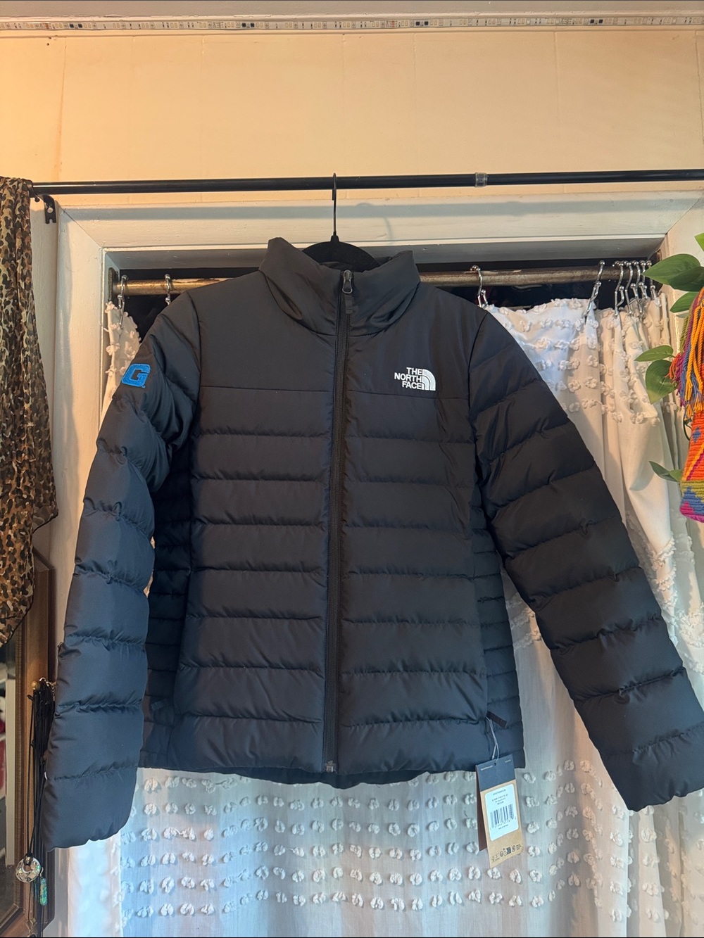 The North Face 550 Black Puffer Jacket